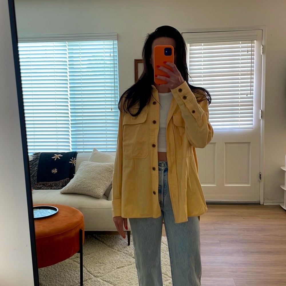 Everlane Yellow Overshirt